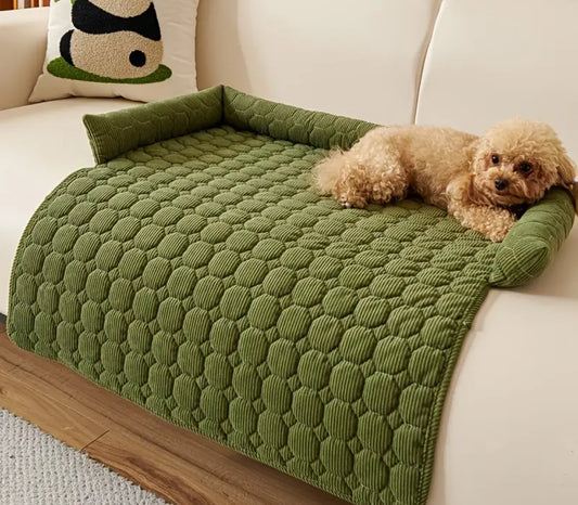 Luxe honden & Katten Kleed (Groen/Zwart)